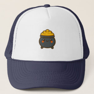 Kawaii Pot of Gold Trucker Pet