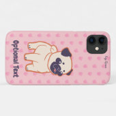 Kawaii Pug Case-Mate iPhone Case (Achterkant (horizontaal))