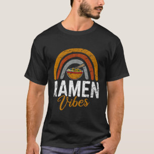 Kawaii Ra S Regenboog Japanse Ra Noedels T-shirt