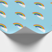 Kawaii Rainbow Cadeaupapier (Hoek)