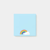 Kawaii Rainbow Post-it® Notes (Voorkant)