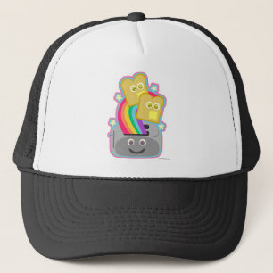 Kawaii Rainbow Toast Fun Trucker Pet