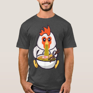 Kawaii Ramen Cute Anime Chicken Otaku Japans Noo T-shirt