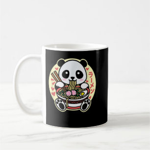 Kawaii Ramen Cute Anime Panda Japanese Asian Noodl Koffiemok