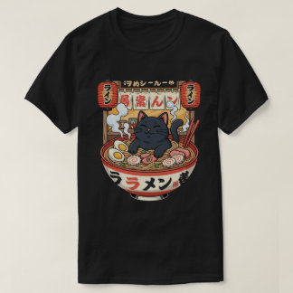 Kawaii Ramen Kat T-shirt