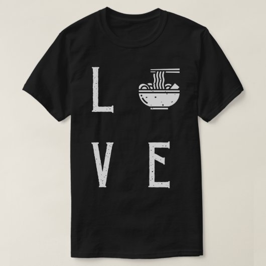 Kawaii Ramen Lover T-shirt (Design voorkant)
