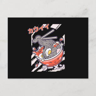 Kawaii Ramen nodels Briefkaart