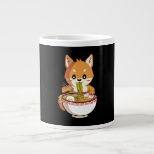 Kawaii ramen shiba inu cadeau voor noedels extra grote beker