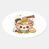 Kawaii Ramen Sticker (Voorkant)