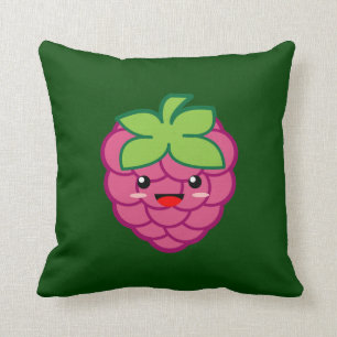 Kawaii Raspberry Kussen