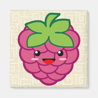 Kawaii Raspberry Magneet
