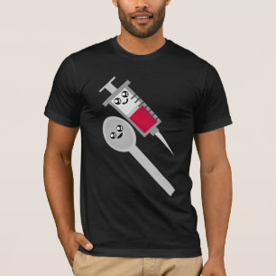 Kawaii Rave spuit Naald Shot & Spoon T-shirt