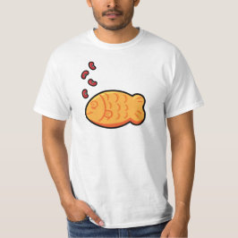 Kawaii Red Bean Taiyaki Japanse visvormige Cokke T-shirt
