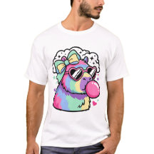 Kawaii Regenboog Capybara met Hart Zonnebril & Bu
