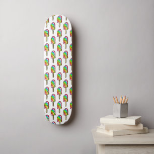 Kawaii Regenboog Ijs Skateboard