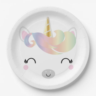 kawaii regenbow unicorn BIRTHDAY bord