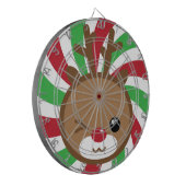 Kawaii Reindeer Dart Board Dartbord (Voorkant Links)