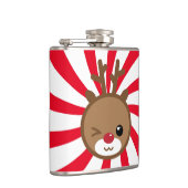 Kawaii Reindeer Flask Heupfles (Rechts)