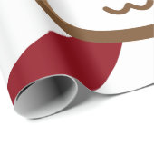 Kawaii Reindeer Gift Wrap Cadeaupapier (Rol Hoek)