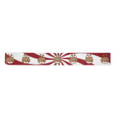Kawaii Reindeer Satin Ribbon Lint (Voorkant)