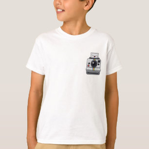 Kawaii Retro Instant Camera Vrienden Kinderen T-shirt