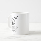 Kawaii Rice Ball Japanse Eten Pun Koffiemok (Voorkant links)