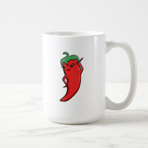 Kawaii Rode Hete Peper Diva Koffiemok