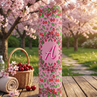 Kawaii Rode Kersen Sfeer Cute Meisjesachtige Esthe Yogamat