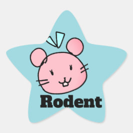 ☆ kawaii　Rodent☆ small animal☆ Ster Sticker