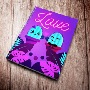 Kawaii Romantisch Cactus Spiraal Notitieboek