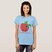 Kawaii Rotten Apple T-shirt (Voorkant volledig)