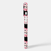 Kawaii Roze Kitty Katten Ontwerp Case-Mate iPhone Case (Achterkant / Links)