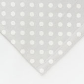 Kawaii Roze ribbon skull Fleece Blanket (Hoek)