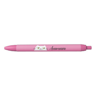 Kawaii Roze Zwarte Inkt Pen