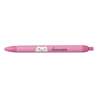 Kawaii Roze Zwarte Inkt Pen