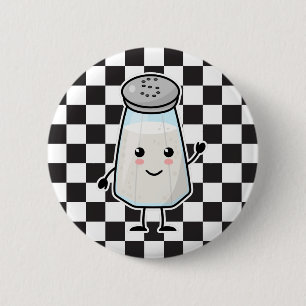 Kawaii Salt Shaker: Beste vrienden voor eeuwig BFF Ronde Button 5,7 Cm
