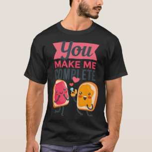 Kawaii Sandwich je maakt me compleet Verloving T-shirt