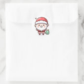 Kawaii Santa Claus Sticker (Tas)