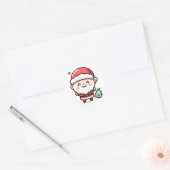 Kawaii Santa Claus Sticker (Envelop)