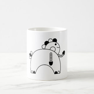 Kawaii schattige karakter mokken