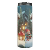 Kawaii Schattige Santa Thermosbeker (Achterkant)