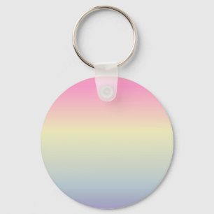 kawaii schattige unicorn roze pastelkleur sleutelhanger