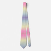 kawaii schattige unicorn roze pastelkleur stropdas (Voorkant)