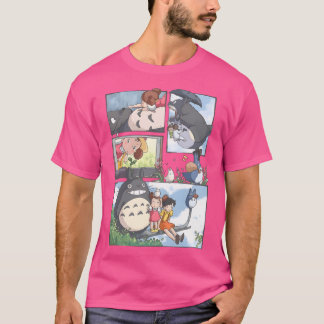 Kawaii Schattigee kunst Monster Go -Ghiblis- Vlieg T-shirt