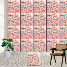 Kawaii Schattigee Kwekerij Pastel Bogen & Snoepjes Behang