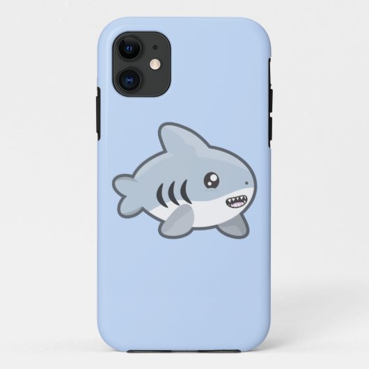Kawaii Shark Case-Mate iPhone Case (Achterkant)