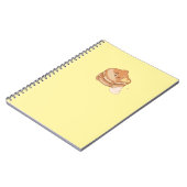 Kawaii Shiba Inu Bananas Carnet de crêpes (Côté gauche)