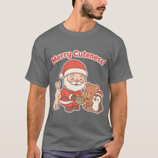 Kawaii Sinterklaas en Malle Dieren Vrienden Pretti T-shirt