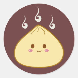 Kawaii "SioPao" Meatbun Ronde Sticker