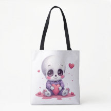 Kawaii Skelet met Hart
